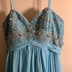 Light Blue Prom Dress